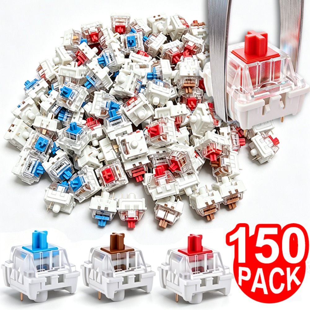 Keyboard Gaming Blue Switch - 1-150Pcs 3 핀 DIY 기계식 키보드