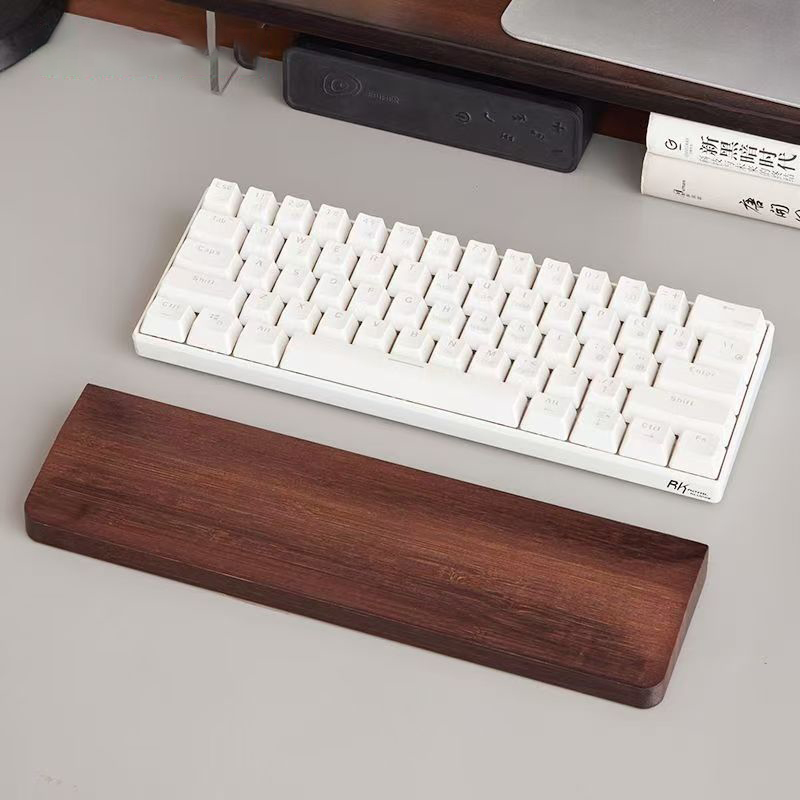 Wrist Rest Wood - 기계식 키보드용 대나무 손목 받침대 60