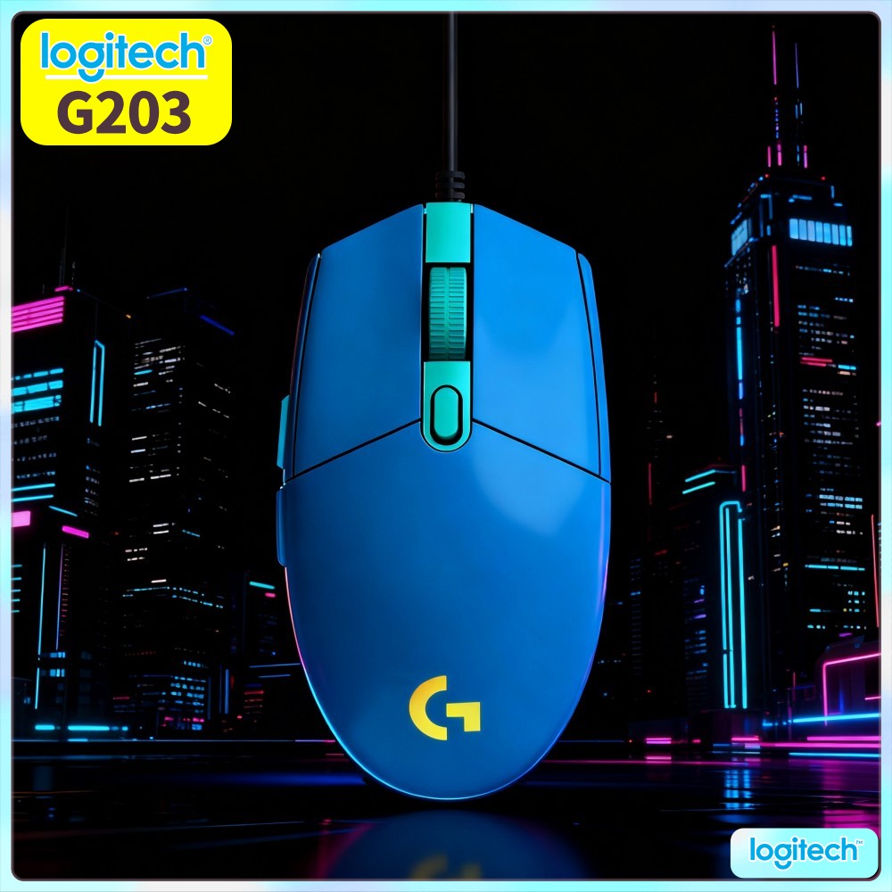 Logitech Mouse G203 - 로지텍 G203 유선 게이밍 마우스 다양한
