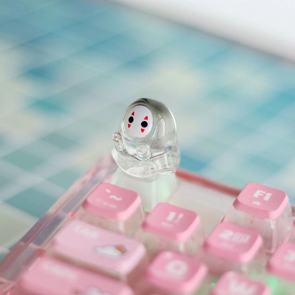 Keyboard Gaming Transparent - 만화 할로윈 백라이트 지우기 키 캡