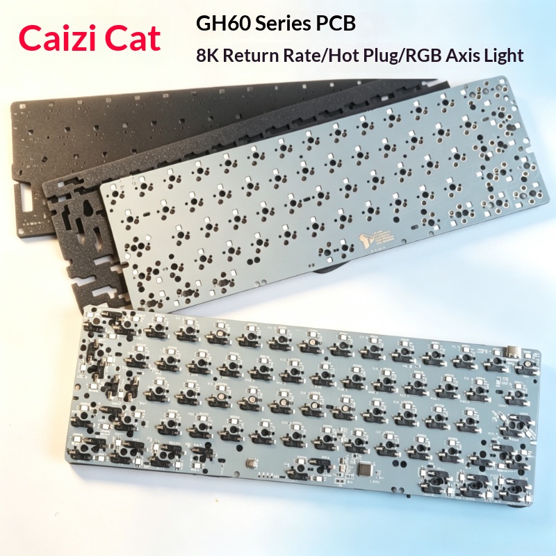 Hot Swap Pcb - GH60 키보드 PCB 맞춤형 유선 싱글