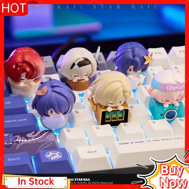 Gaming Keyboard He - 미호요 혼카이 스타 레일 애니메이션 피규어