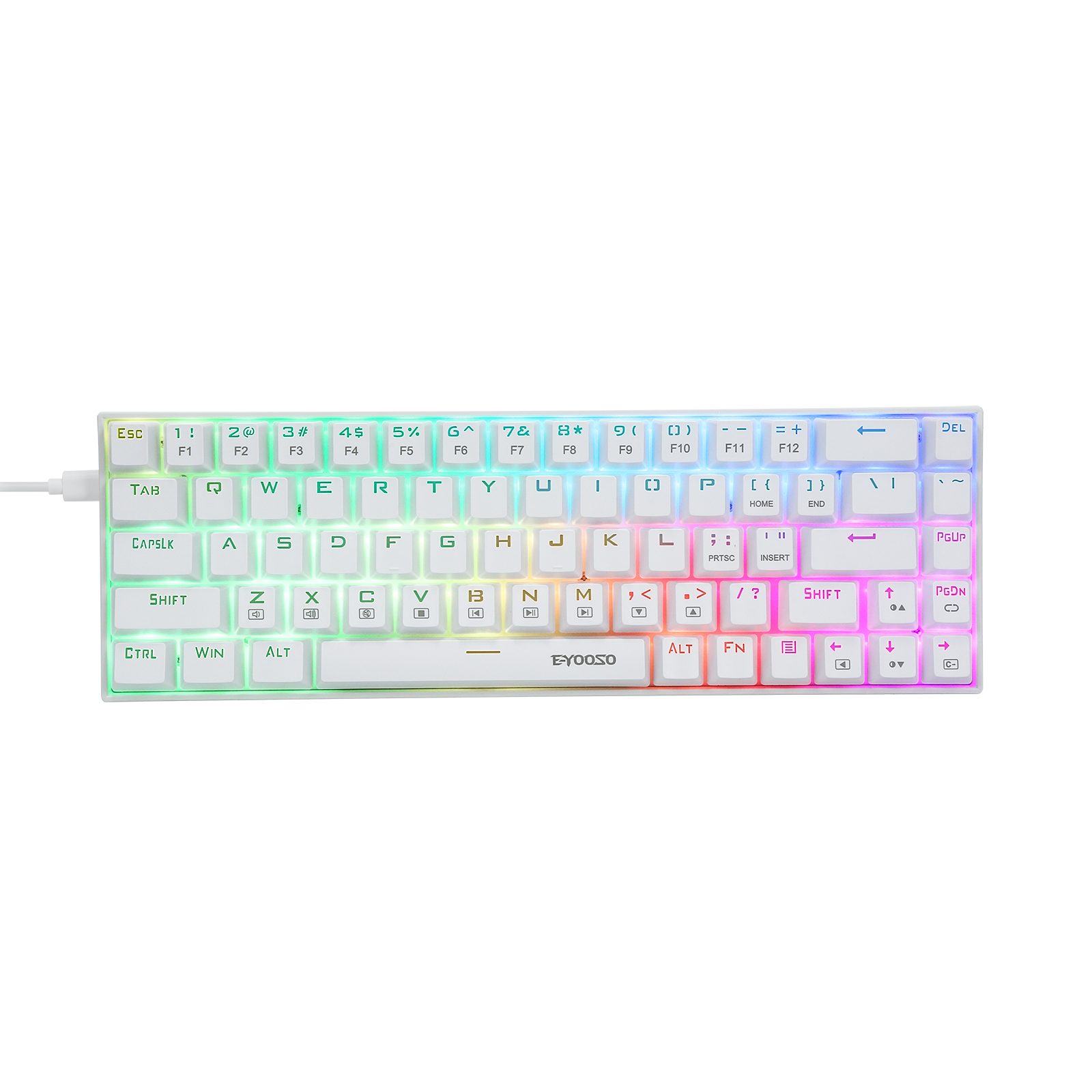 Gaming Keyboard E Yooso - Z-686 60% 미니 기계식 게임용 키보드,