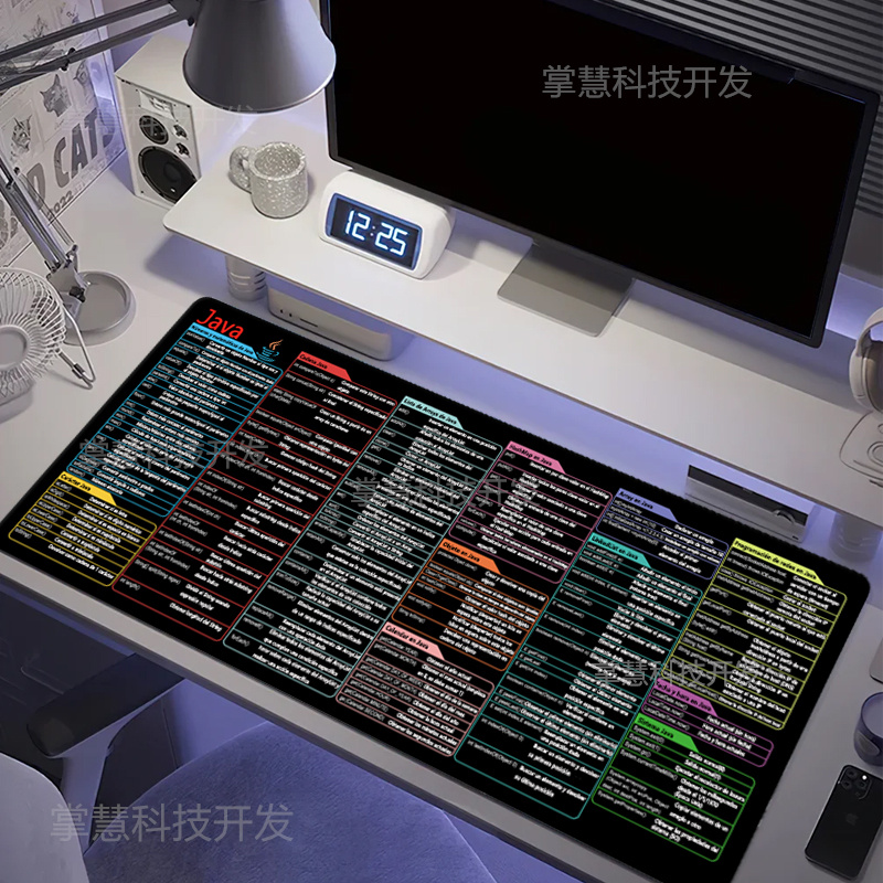 Gaming Keyboard And Mouse Pad - 스페인어 자바 프로그래밍 마우스 패드 대형
