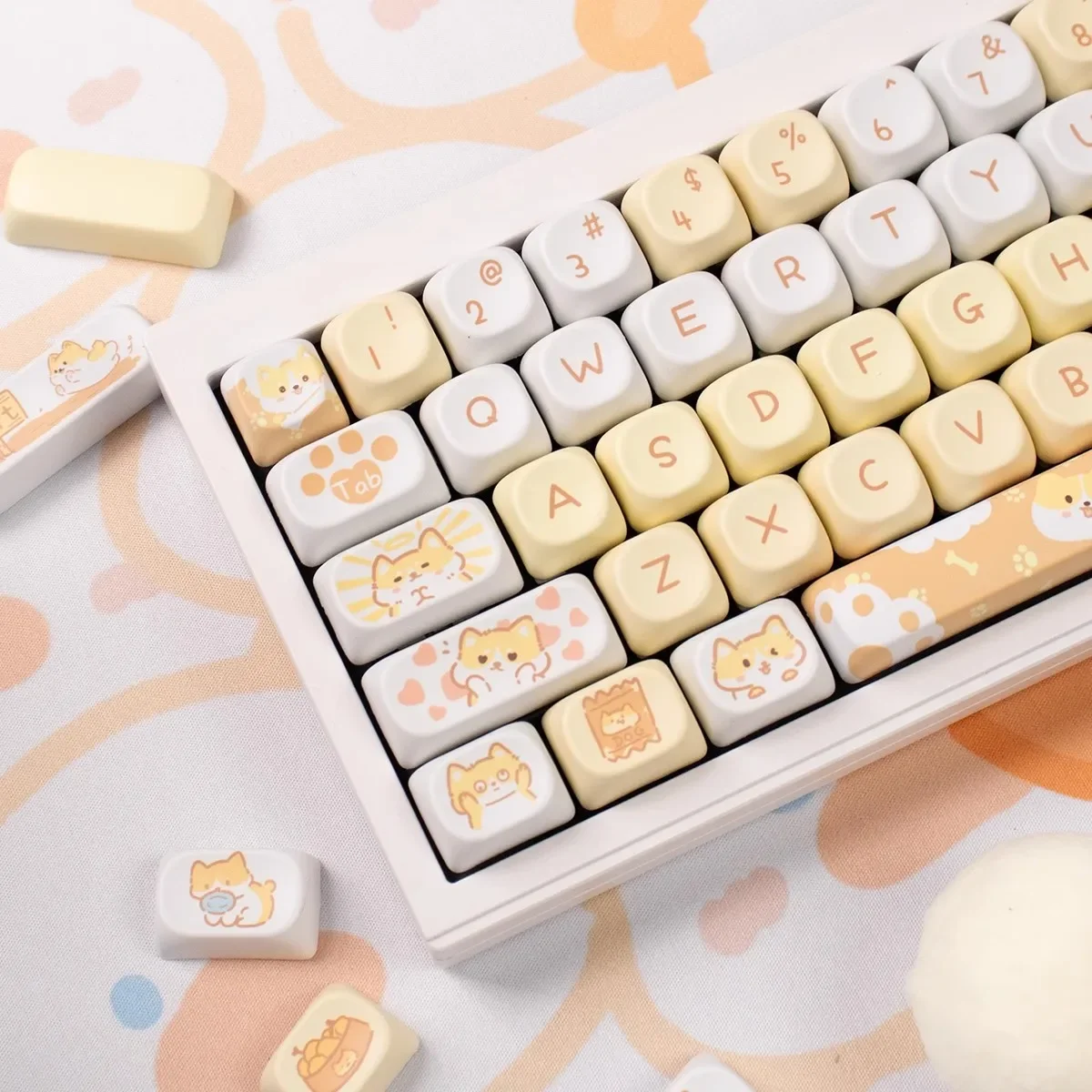 Gaming Keyboard 2026 - 2026 새로운 95키 MOA 프로파일 시바
