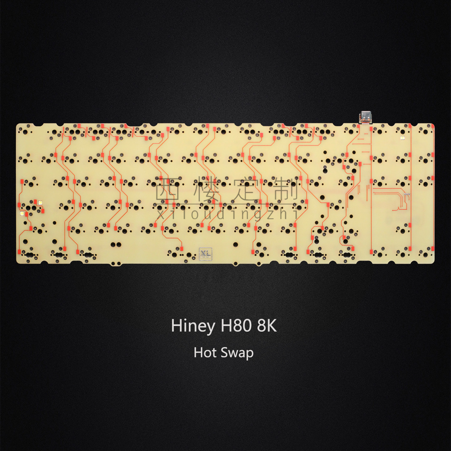 Hot Swap Pcb - 8k 핫스왑 PCB Hiney H80(CEM-3 베이스