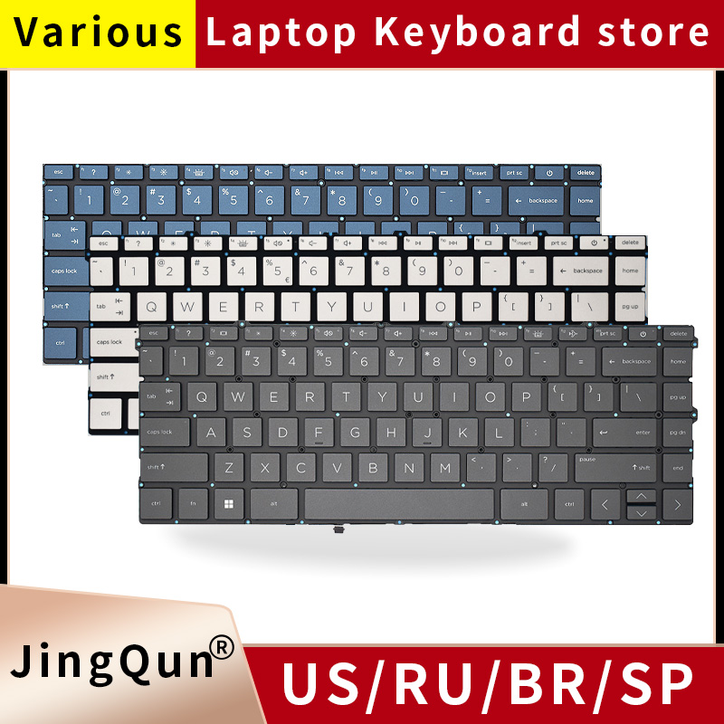 Gaming Keyboard E Yooso - HP 파빌리온 X360 14-DW/DV/DY/EC 13-BB TPN-Q243