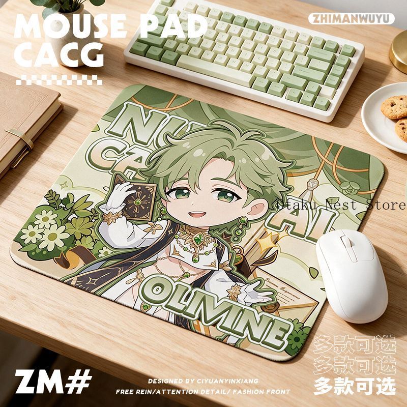 Gaming Keyboard And Mouse Pad - NU: Carnival Olivine Yakumo Edmond Quill
