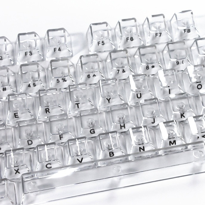 Keyboard Gaming Transparent - 기계식 게임용 키보드용 크리스탈 투명 체리