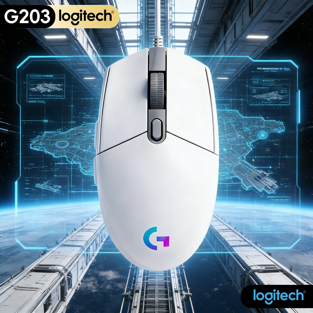 Logitech Mouse G203 - 로지텍 G203 유선 게이밍 마우스 편리한
