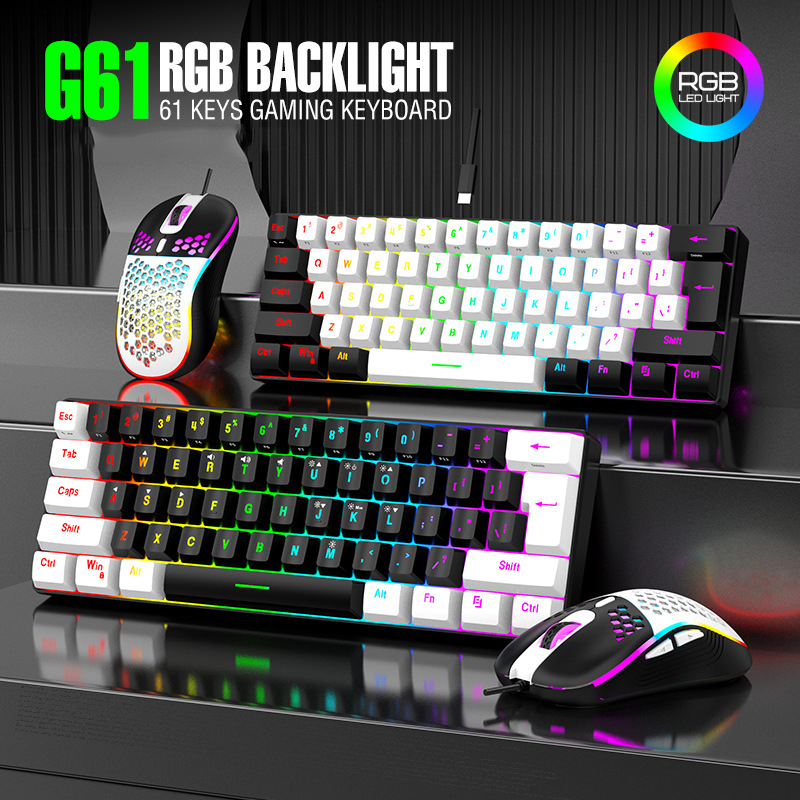 Gaming Keyboard And Mouse For Xbox - 키보드 마우스 세트 60% RGB 게이밍
