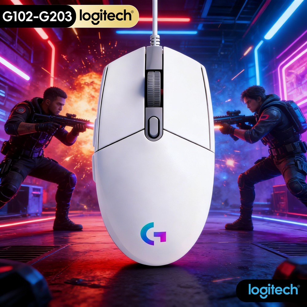 G102 정품 로지텍 G203 프로디지 마우스, RGB - Logitech Mouse G203 리뷰 및 가격