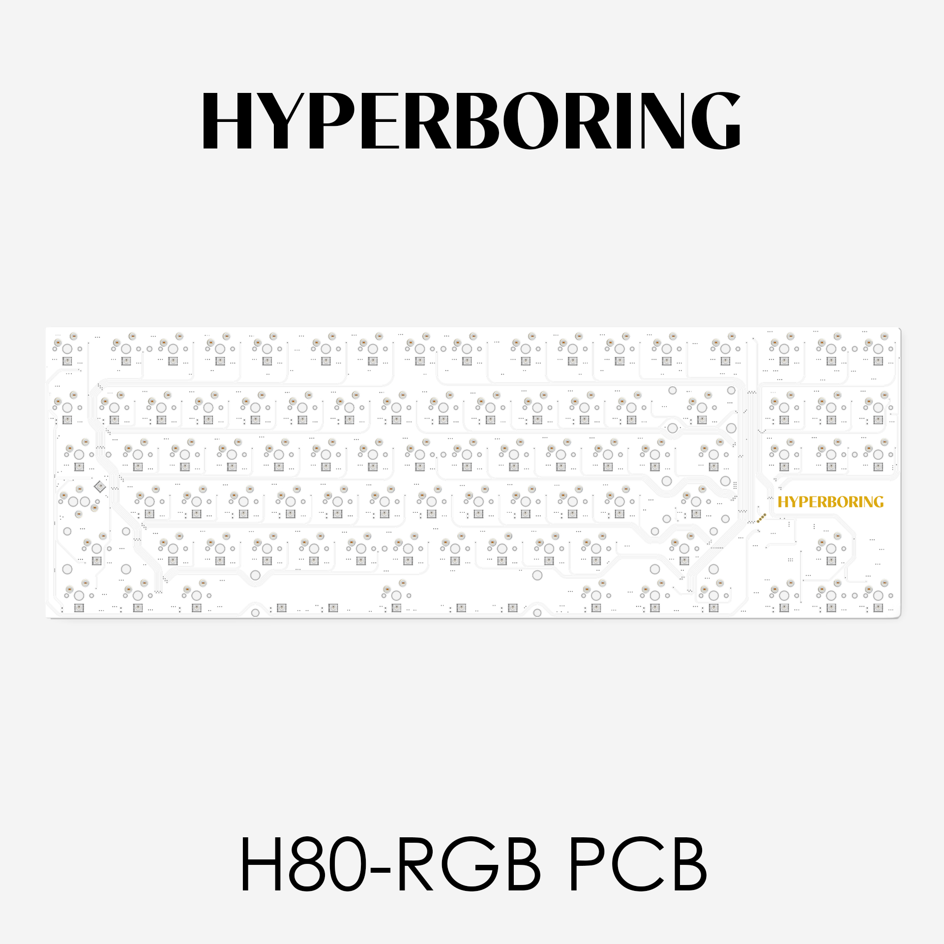 H80 RGB TKL 87키 유선 핫스왑 PCB F13 - Hot Swap Pcb 리뷰 및 가격