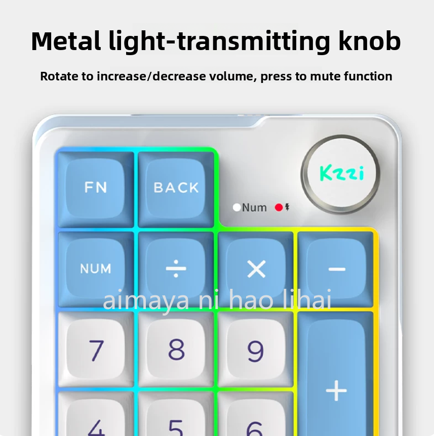 Kzzi K20 미니 키패드 3가지 모드 블루투스 무선 - Gaming Keyboard Wireless 리뷰 및 가격