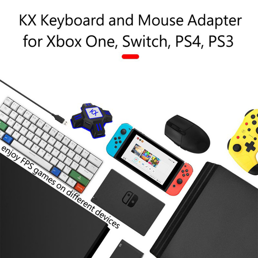 PS4 컨트롤러용 KX 어댑터 PS5 게임용 키보드 마 - Gaming Keyboard And Mouse For Xbox 리뷰 및 가격