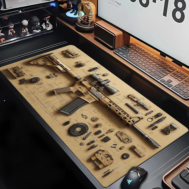 부품 분리형 소프트 게이밍 마우스 패드 대형 키보드 패 - Gaming Keyboard And Mouse Pad 리뷰 및 가격