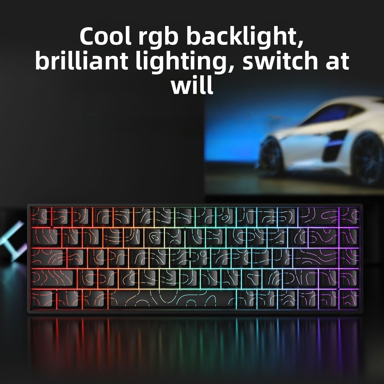 60% 무선 블루투스 2.4G 기계식 키보드 RGB 게 - Gaming Keyboard Mobile 리뷰 및 가격