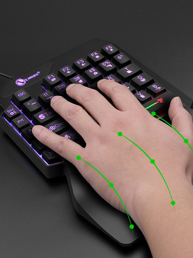 기계식 한손용 라이트 게임 유선 키보드, 라듐 각인 문 - Gaming Keyboard And Mouse For Xbox 리뷰 및 가격