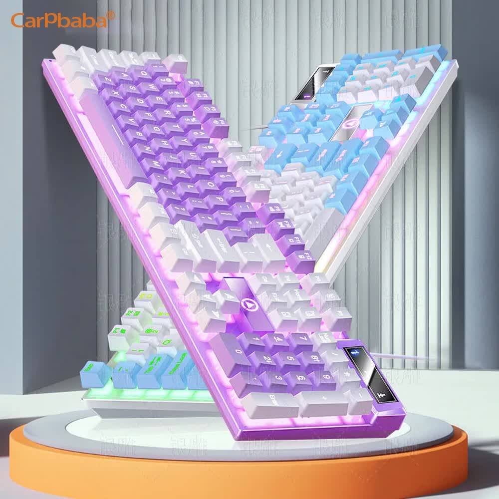 Carpbaba K500 104 키 USB 유선 게임용 - Gaming Keyboard Mobile 리뷰 및 가격