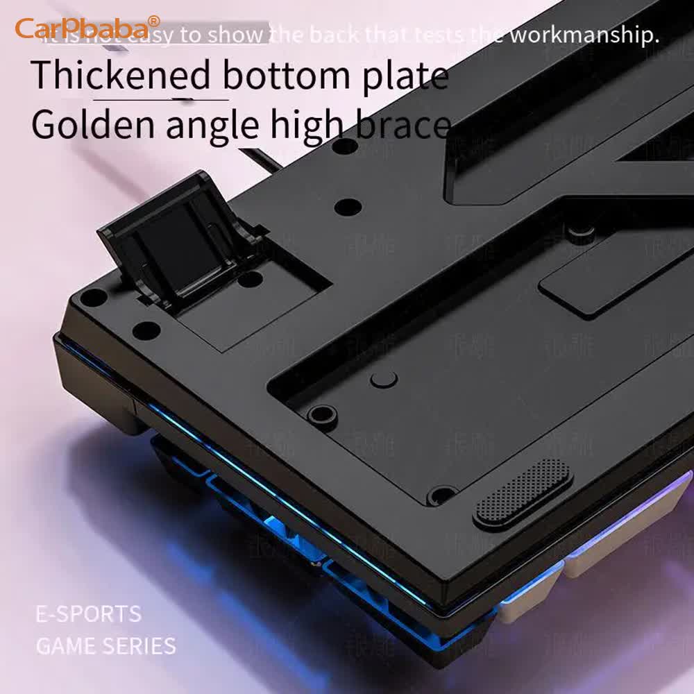 Carpbaba K500 104 키 USB 유선 게임용 - Gaming Keyboard Mobile 리뷰 및 가격