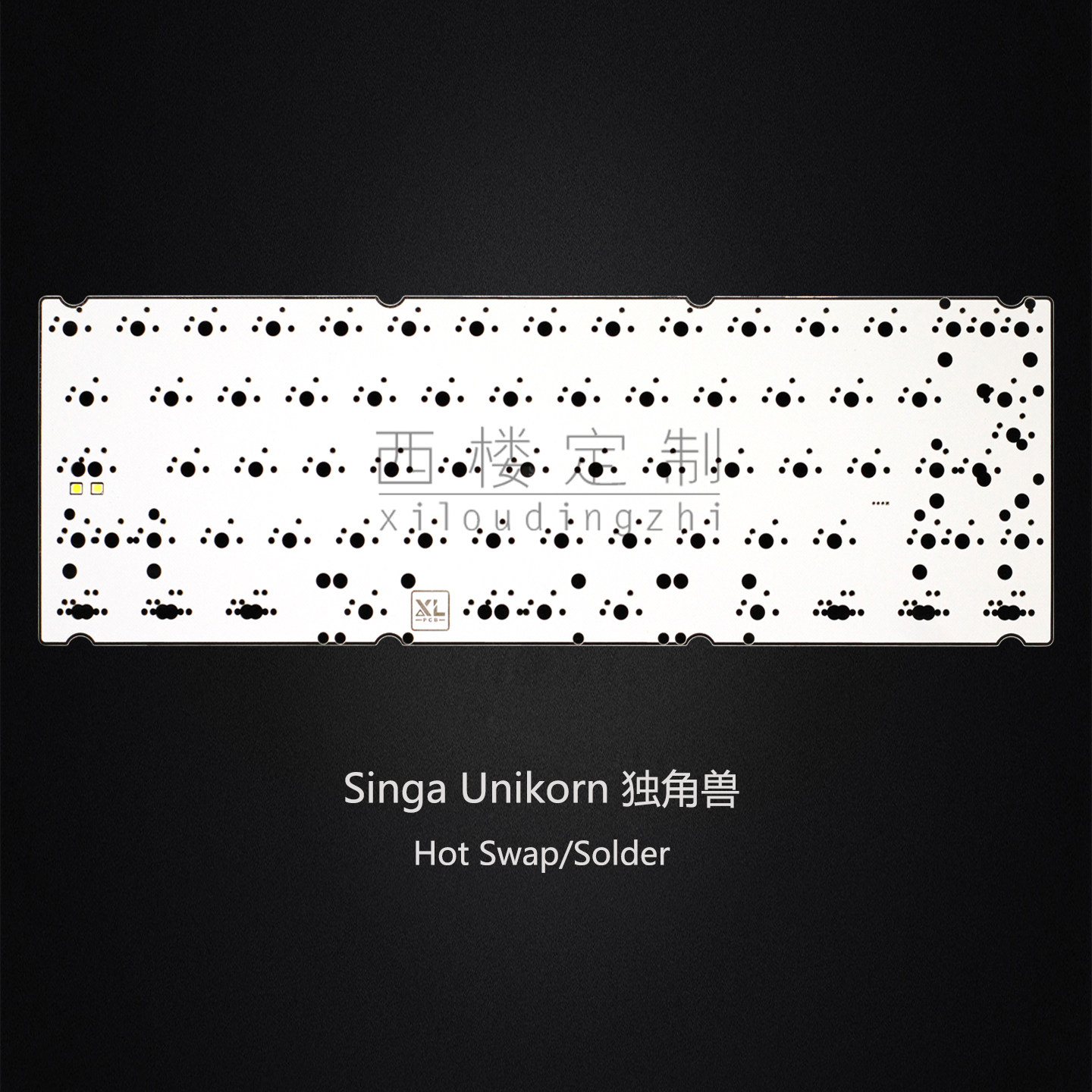 싱가 유니콘 키보드와 호환되는 1k PCB 1.6mm  - Hot Swap Pcb 리뷰 및 가격