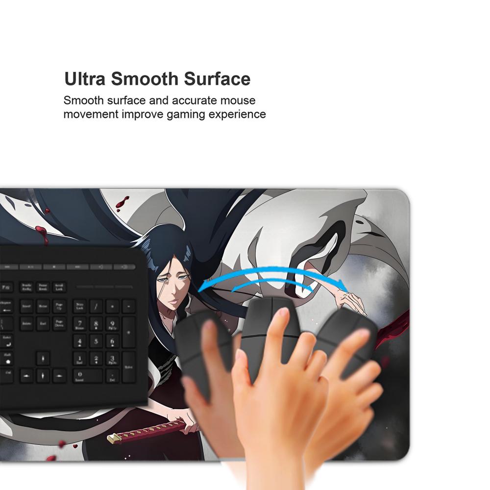 대형 마우스 패드 검정 흰색 애니메이션 BLEACH M - Gaming Keyboard Higround 리뷰 및 가격