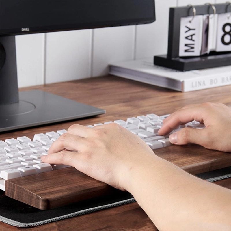 단단한 호두나무 키보드 손목 받침대 쿠션, 사무실 키보 - Wrist Rest Wood 리뷰 및 가격
