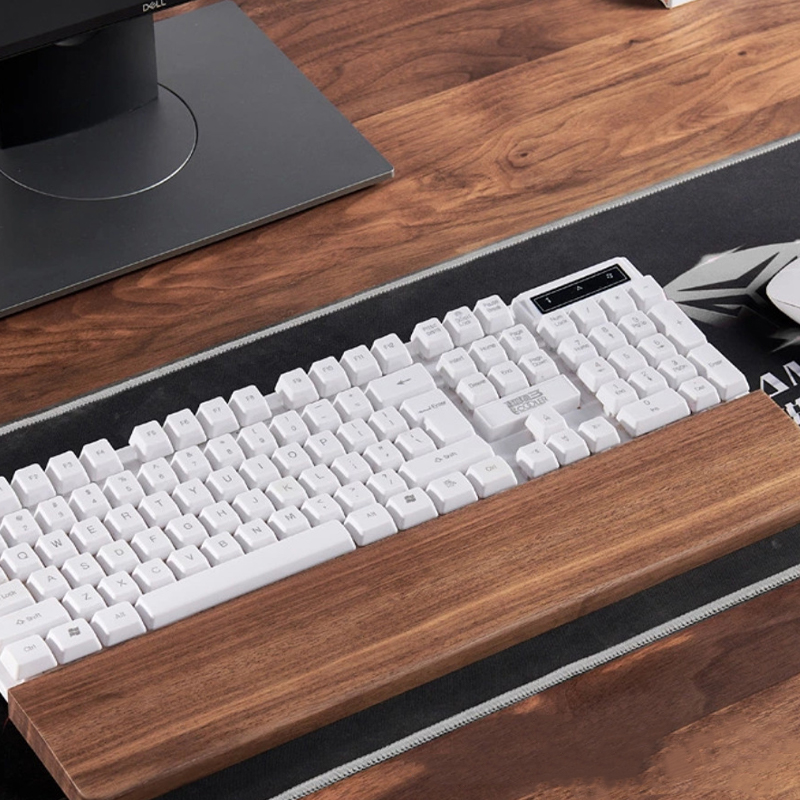 단단한 호두나무 키보드 손목 받침대 쿠션, 사무실 키보 - Wrist Rest Wood 리뷰 및 가격