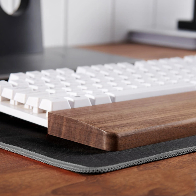 단단한 호두나무 키보드 손목 받침대 쿠션, 사무실 키보 - Wrist Rest Wood 리뷰 및 가격