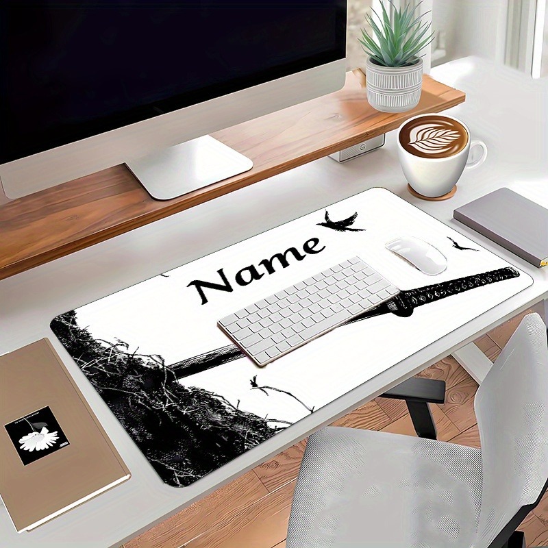 방랑자 테마 맞춤형 이름 데스크 패드, 미끄럼 방지 고 - Gaming Keyboard Name 리뷰 및 가격