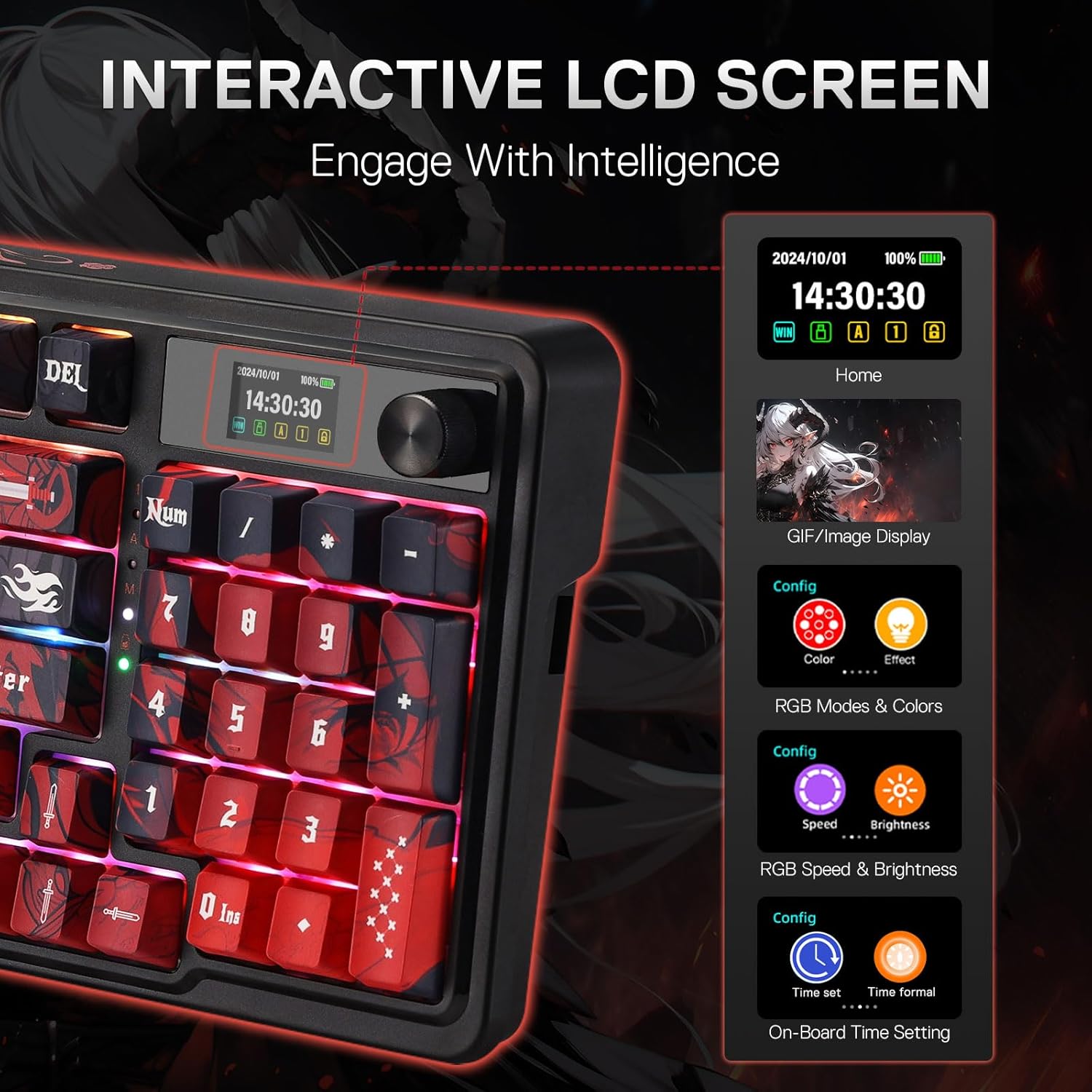 레드래곤 무선 개스킷 게이밍 키보드 (하이프 스크린 & - Gaming Keyboard Mobile 리뷰 및 가격