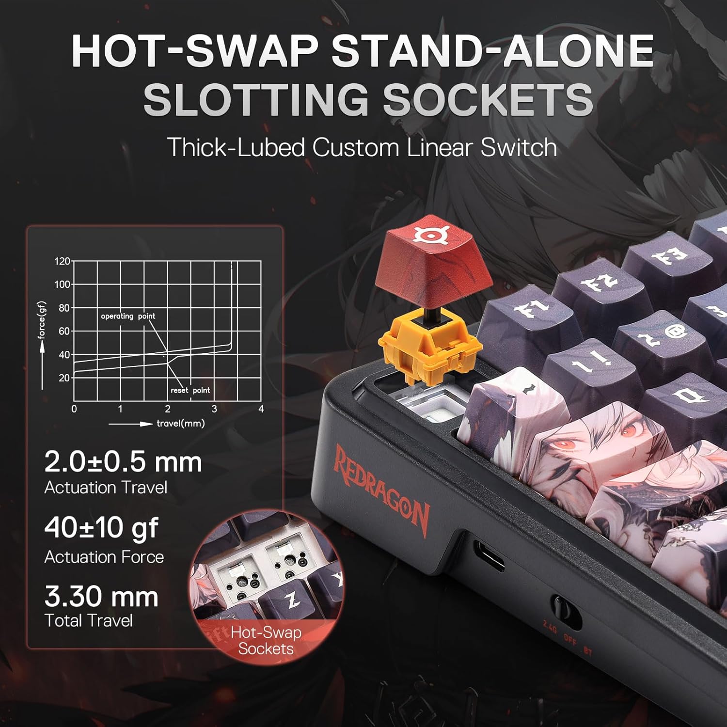 레드래곤 무선 개스킷 게이밍 키보드 (하이프 스크린 & - Gaming Keyboard Mobile 리뷰 및 가격