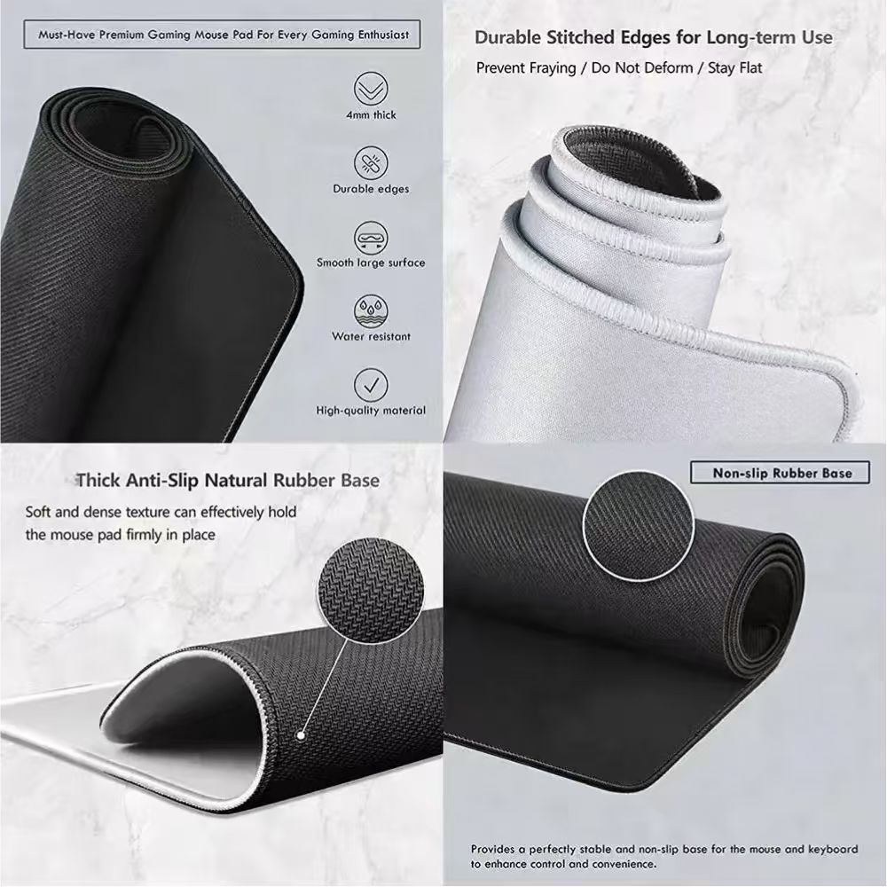 맞춤형 사진 마우스 패드, 개인화된 이미지 대형 데스크 - Gaming Keyboard And Mouse Pad 리뷰 및 가격