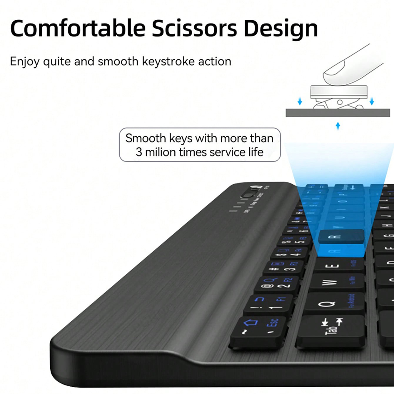 태블릿 용 다국어 키보드 Android 2025 iOS - Gaming Keyboard Wireless 리뷰 및 가격