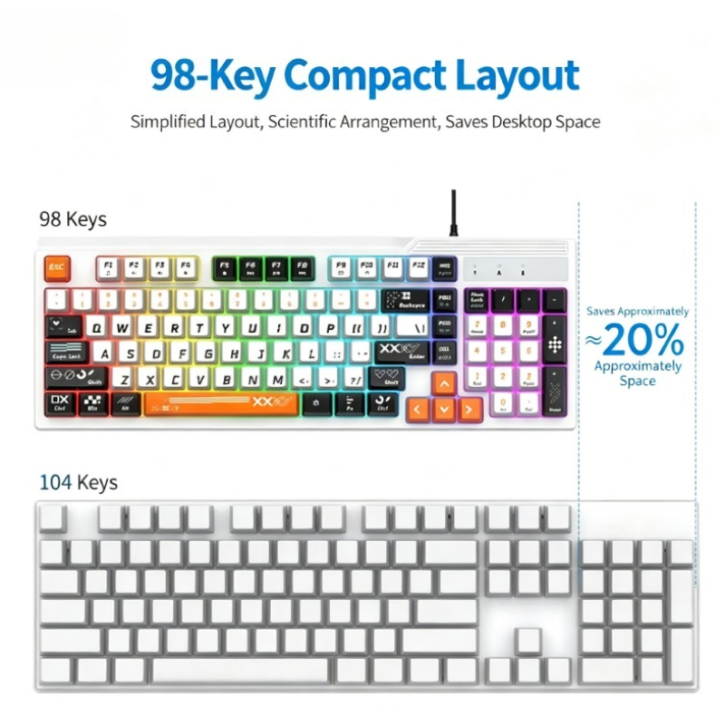K8pro 3 in 1 게이밍 콤보 유선 키보드 마우스 - Gaming Keyboard Mouse Set 리뷰 및 가격