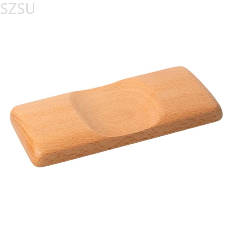 사무실과 게임의 편안함을 위한 빈티지 패턴 인체공학적  - Wrist Rest Wood 리뷰 및 가격
