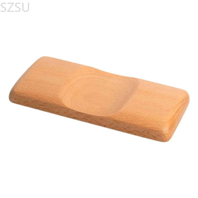 사무실과 게임의 편안함을 위한 빈티지 패턴 인체공학적  - Wrist Rest Wood 리뷰 및 가격