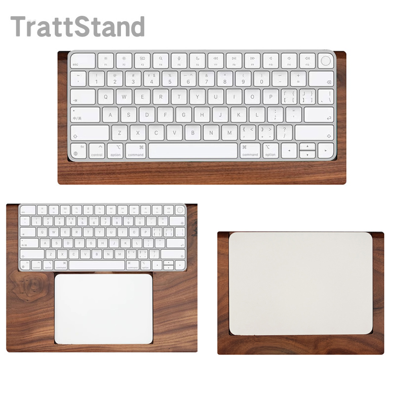애플 매직 키보드용 2 in 1 월넛 원목 트레이 팜레 - Wrist Rest Wood 리뷰 및 가격