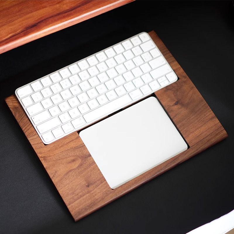 애플 매직 키보드용 2 in 1 월넛 원목 트레이 팜레 - Wrist Rest Wood 리뷰 및 가격
