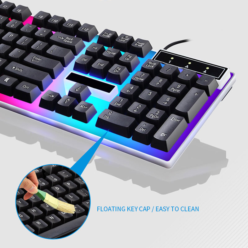RGB 게임용 키보드 게이머 키보드 및 마우스 키트 W - Gaming Keyboard Mobile 리뷰 및 가격