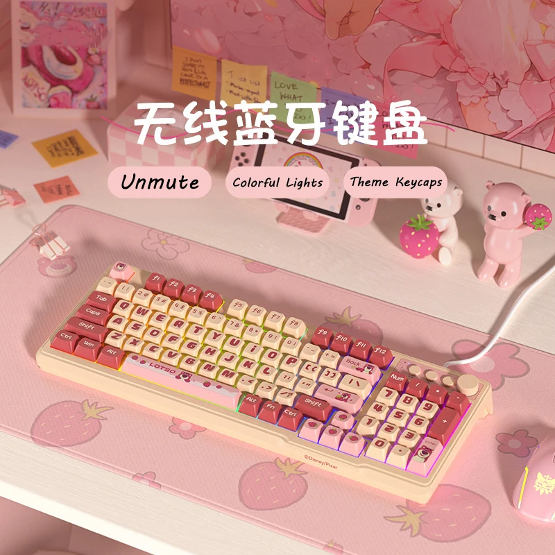 Lotso 키보드 2.4G 무선 게임 키보드 핑크 소녀 - Gaming Keyboard Mouse Set 리뷰 및 가격