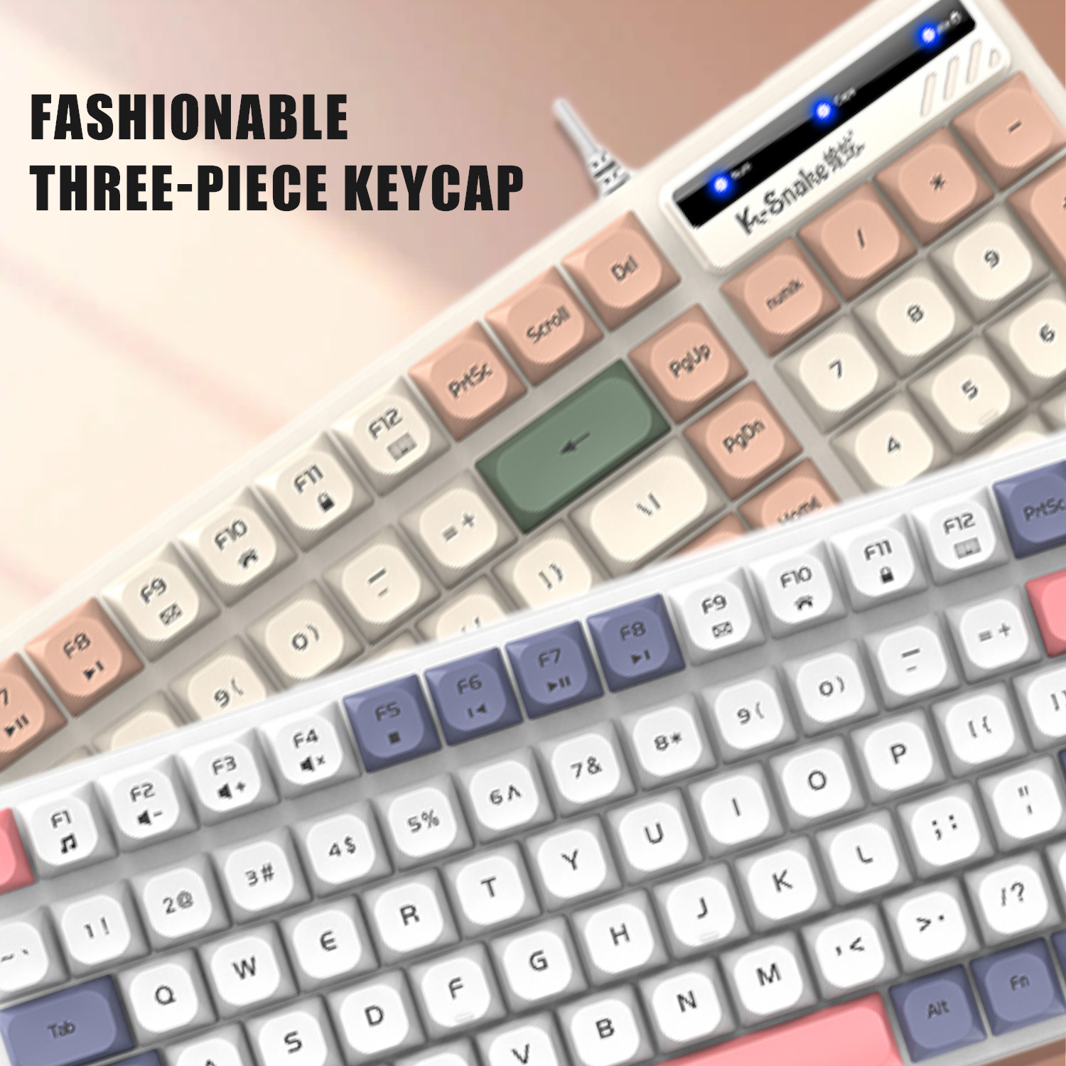 K-Snake KM100 유선 패션 키보드 마우스 세트 - Gaming Keyboard And Mouse For Xbox 리뷰 및 가격