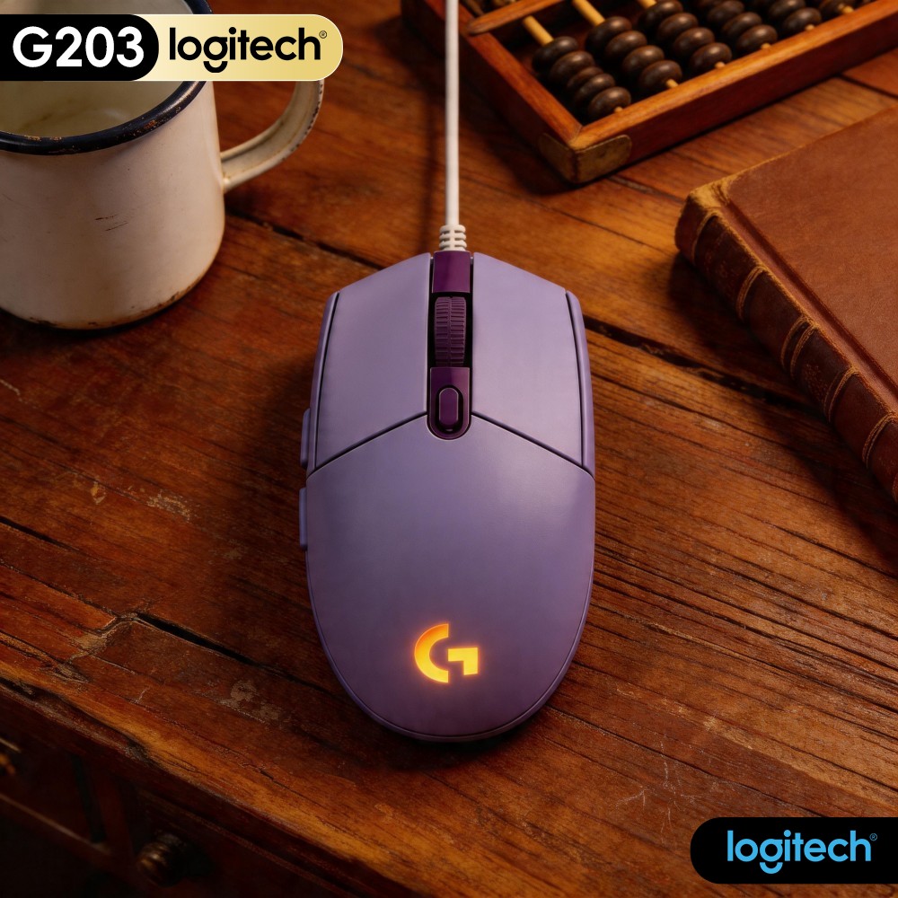 로지텍 G203 유선 게이밍 마우스 내구성 있는 외장  - Logitech Mouse G203 리뷰 및 가격