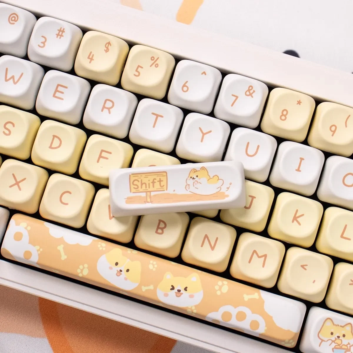 2026 새로운 95키 MOA 프로파일 시바 이누 키캡 - Gaming Keyboard 2026 리뷰 및 가격