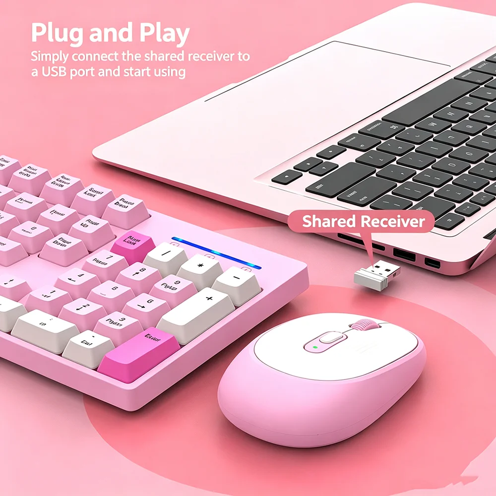 KEBIDUMEI 2.4G 무선 키보드 및 마우스 콤보 - Gaming Keyboard Mouse Set 리뷰 및 가격