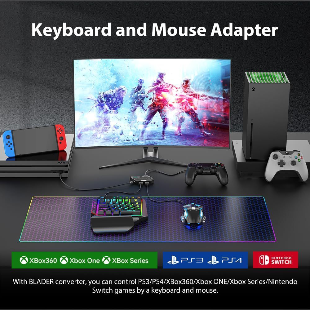 모바일 게임 컨버터 모빌라도르 게이밍 키보드 및 마우스 - Gaming Keyboard And Mouse For Xbox 리뷰 및 가격