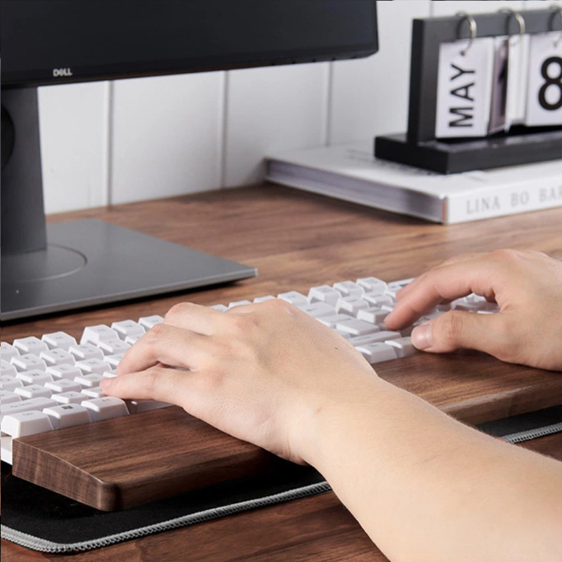 단단한 나무 키보드 핸드 브래킷, 블랙 호두나무 손목  - Wrist Rest Wood 리뷰 및 가격