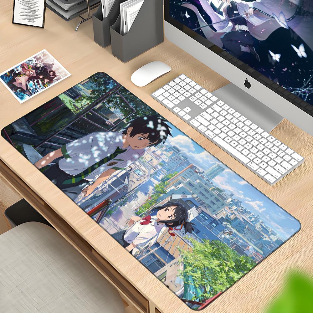 애니메이션 당신의 이름 마우스 패드 데스크 마우스 패드 - Gaming Keyboard Name 리뷰 및 가격