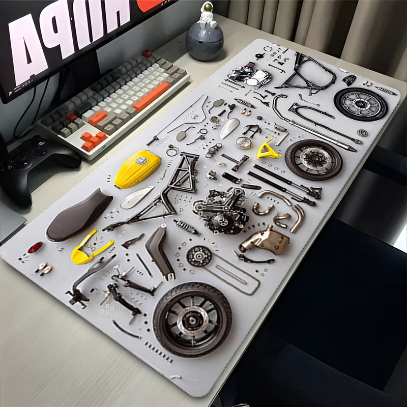 분해도면 고무 마우스 패드 마우스 패드 XXL 게임 액 - Gaming Keyboard And Mouse Pad 리뷰 및 가격