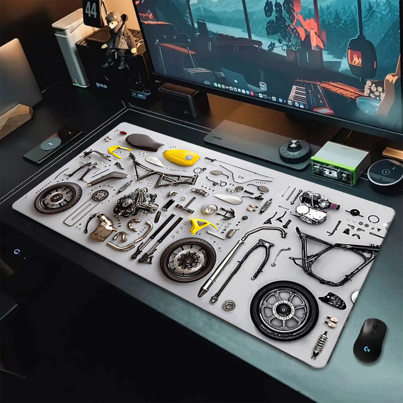 분해도면 고무 마우스 패드 마우스 패드 XXL 게임 액 - Gaming Keyboard And Mouse Pad 리뷰 및 가격